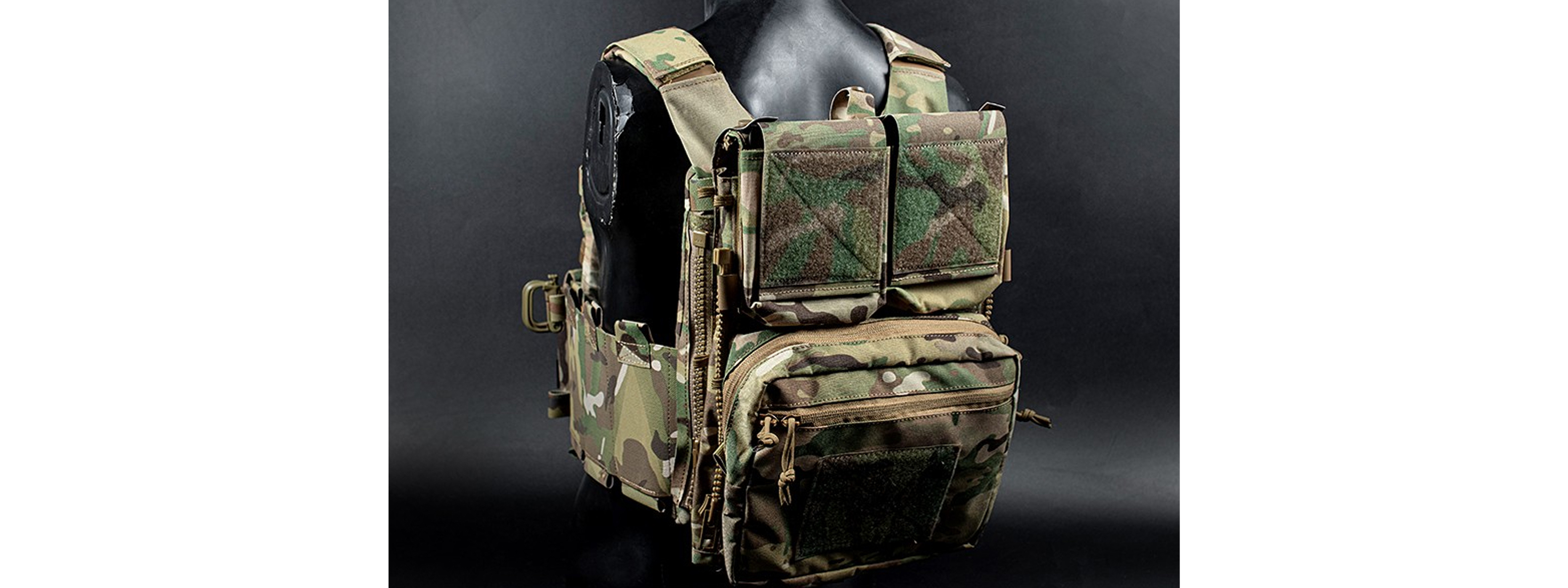 Airsoft Modular 119 Tactical Vest Panels - (Camo)