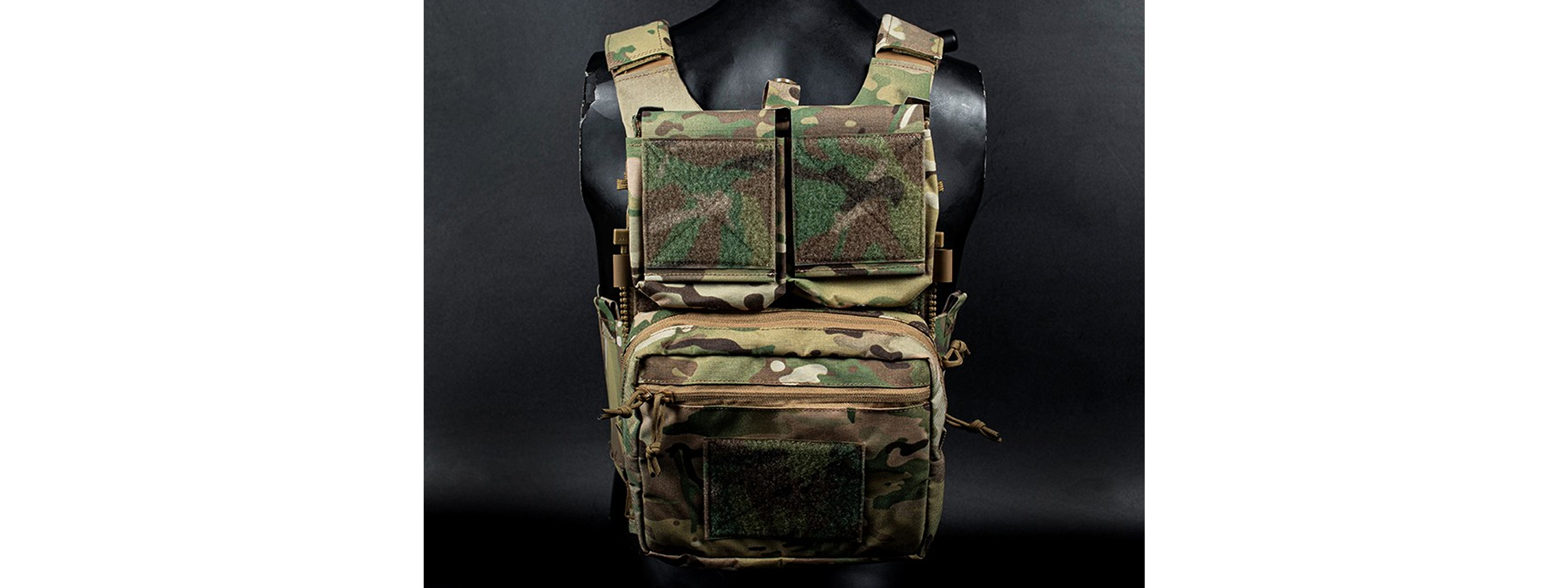 Airsoft Modular 119 Tactical Vest Panels - (Camo)