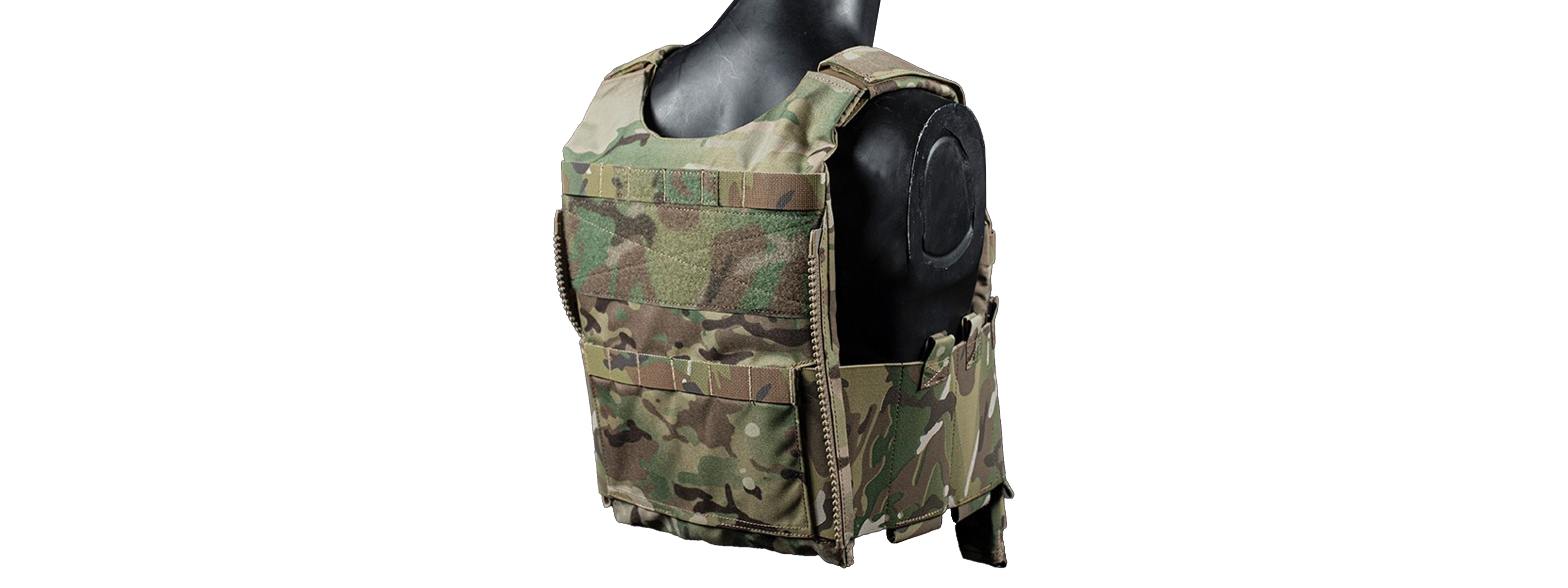 Airsoft Tactical Vest Carrier - (Camo)