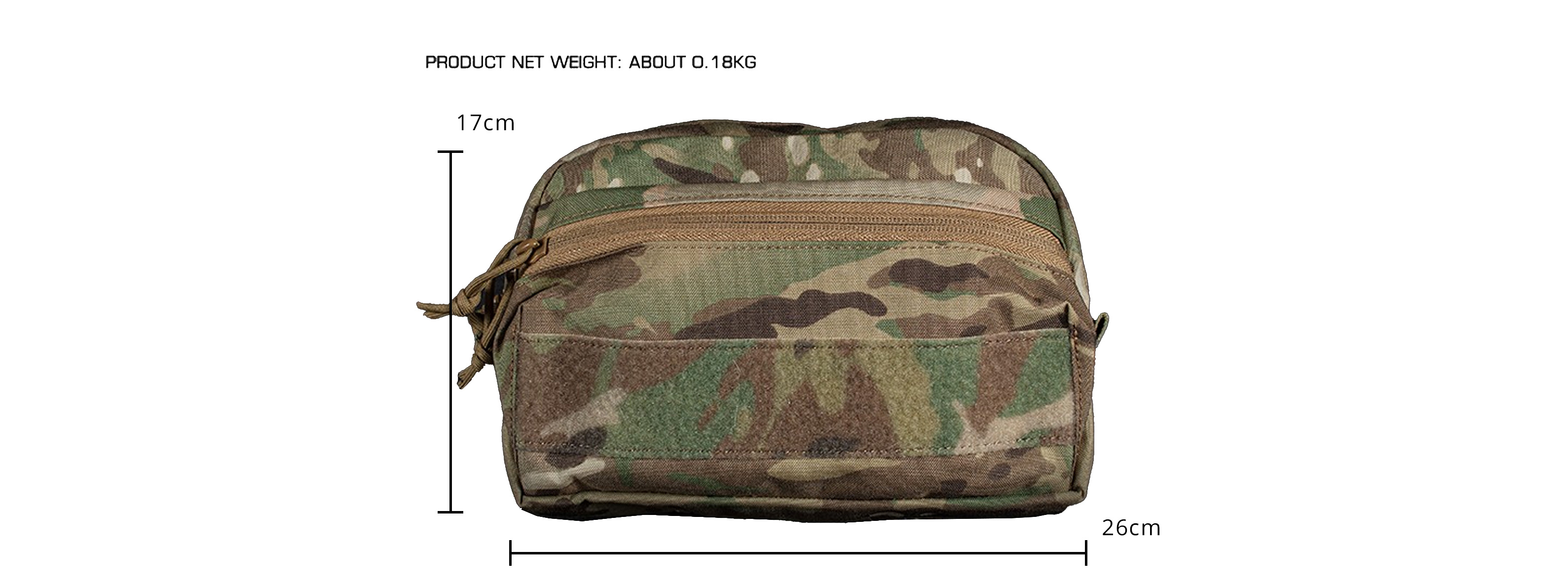 Modular Tactical CCS Pouch - (Camo)