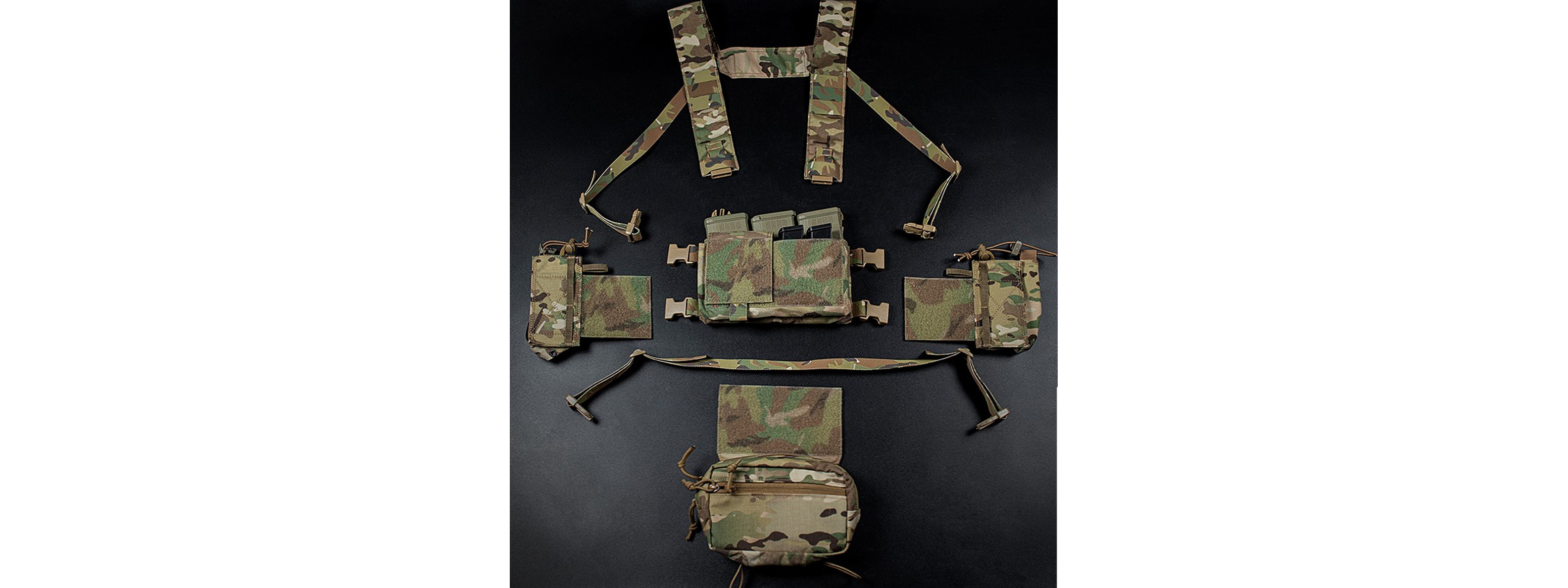 MK4 Tactical Chest Rig Carrier - (Camo)