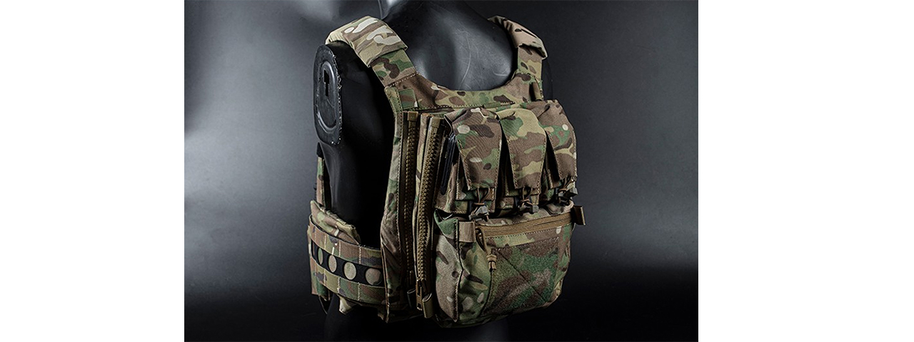 V5 PC Tactical Back Panel Supplement Attachment - (Camo)