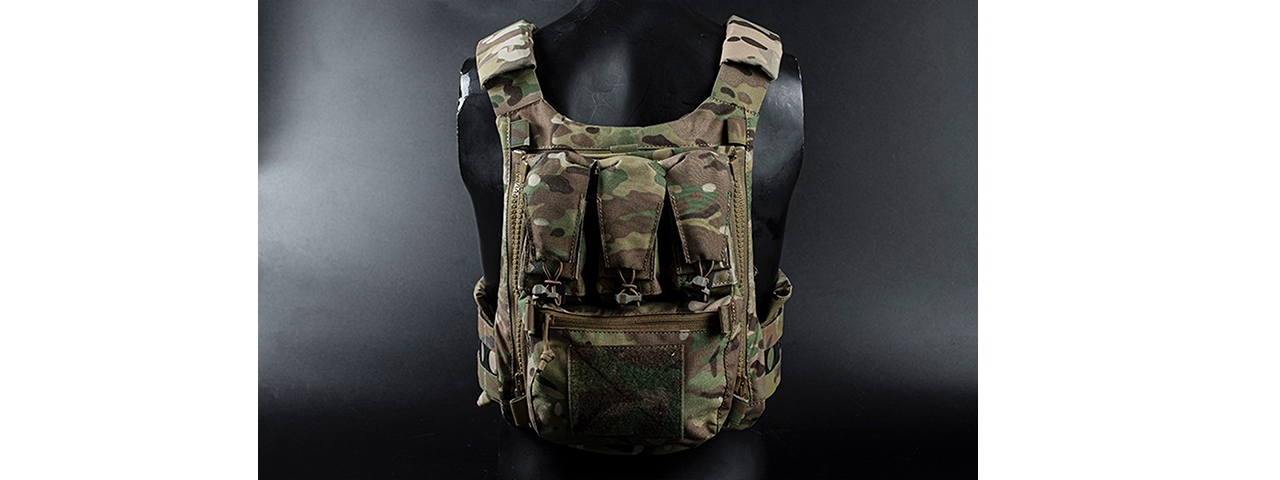 V5 PC Tactical Back Panel Supplement Attachment - (Camo)