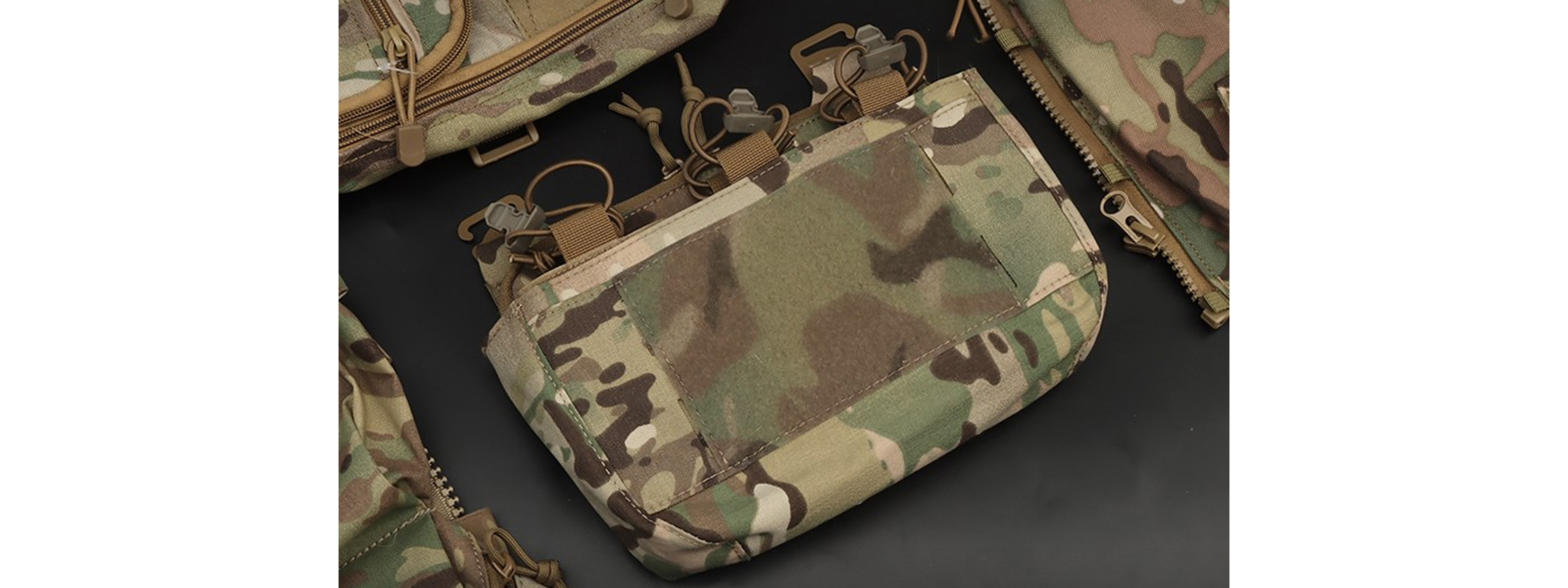 Tactical Sling/Flap Drop Bag - (Camo)