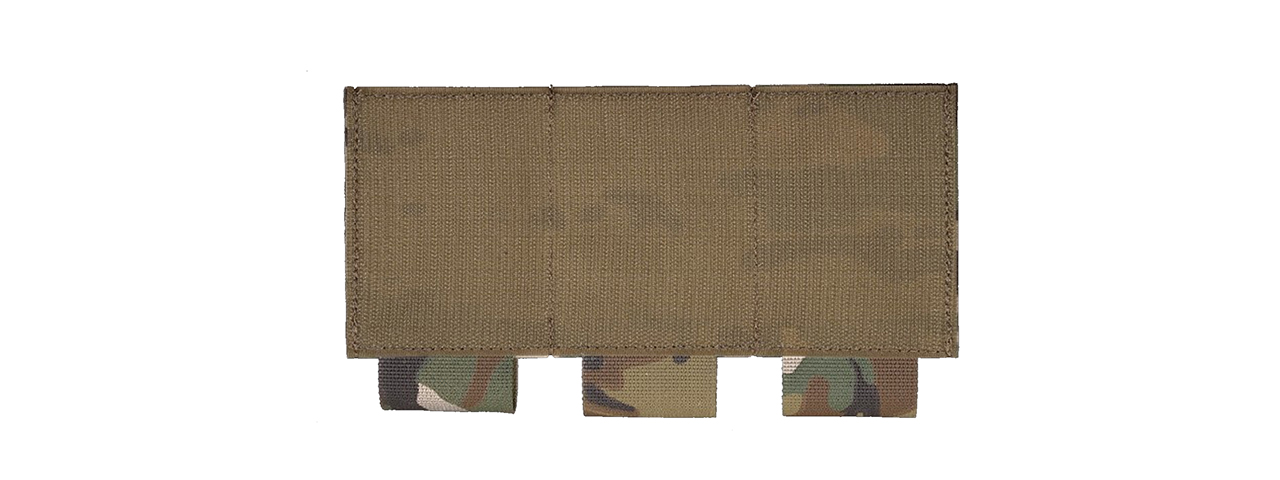 Triple 5.56 Magazine Pouch Attachment For Tactical Vests - (Camo)