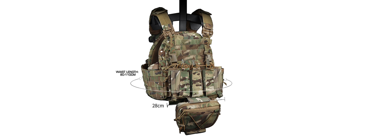 ARC Tactical Vest - (Camo)