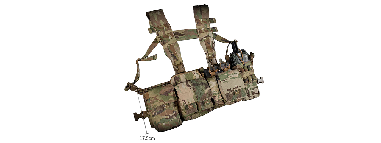 UW Tactical Patrol Commuter Chest Rig - (Camo)