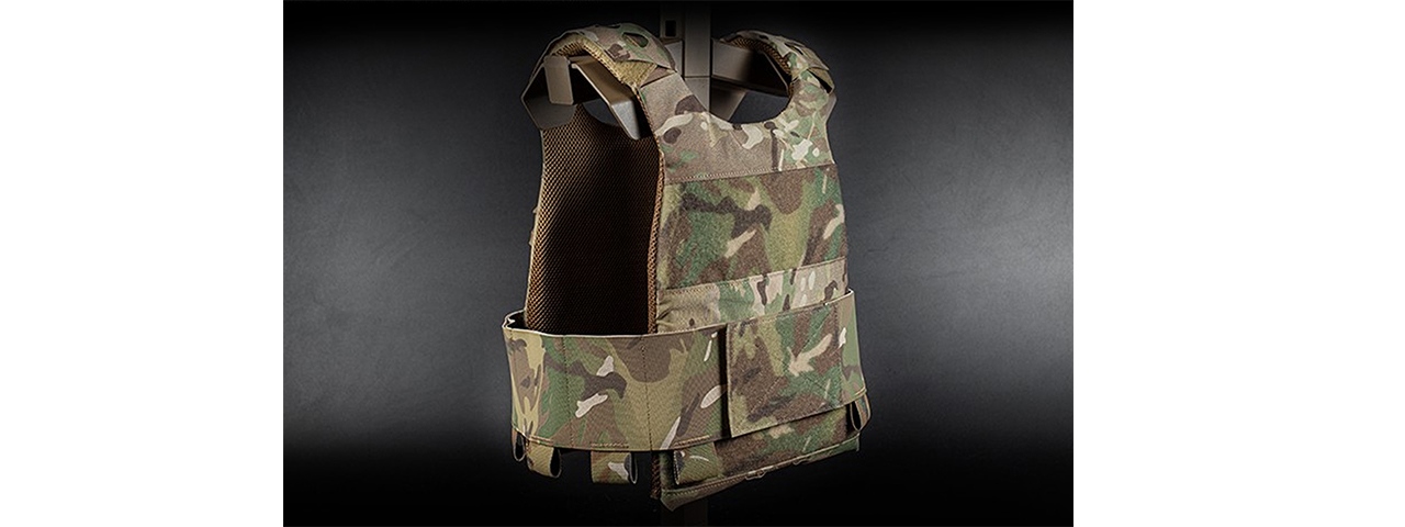 Minimalistic Multi-Mission Plate Carrier Vest - (Camo)