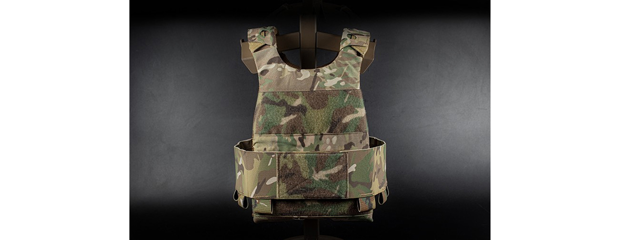 Minimalistic Multi-Mission Plate Carrier Vest - (Camo)