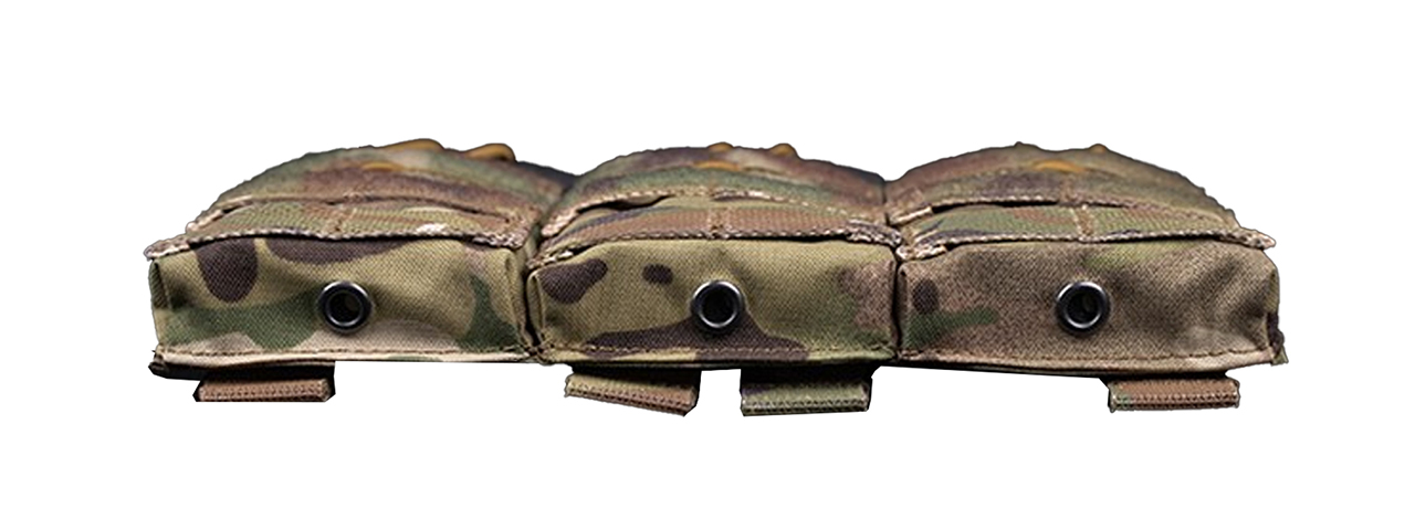 Dual Purpose 5.56 Triple Magazine Pouch - (Camo)