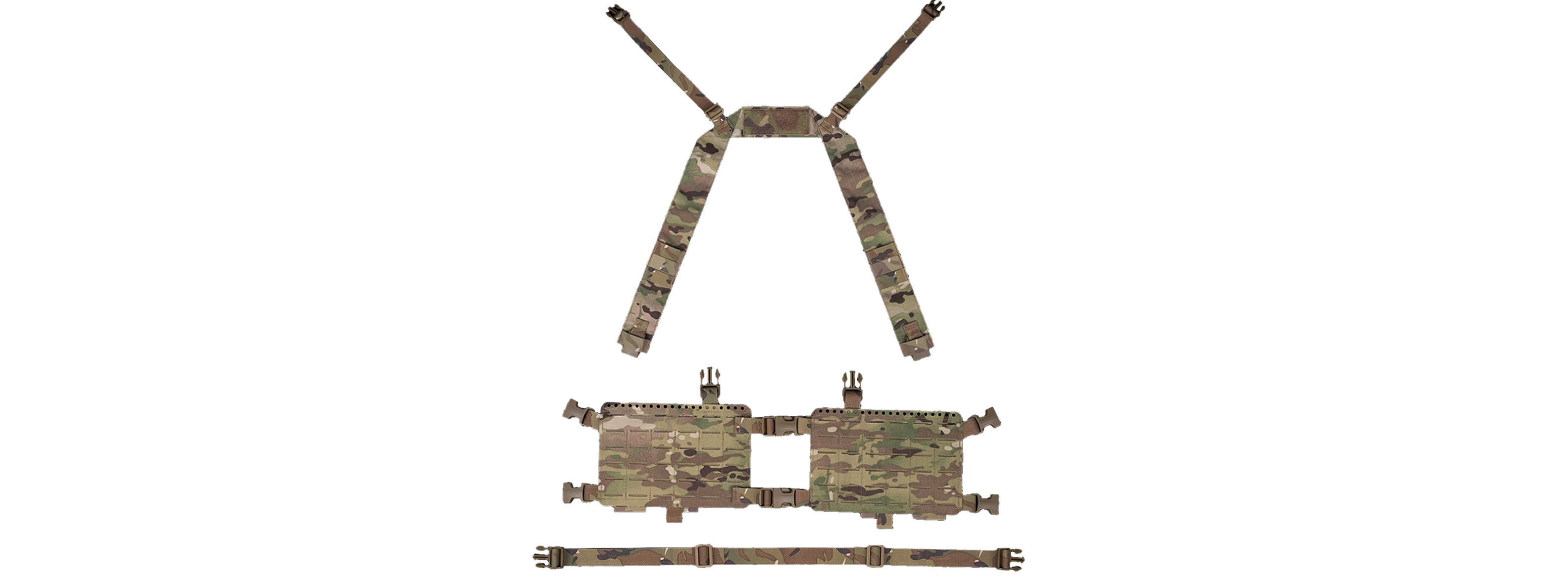 Tactical Alpha Chest Rig - (Camo)