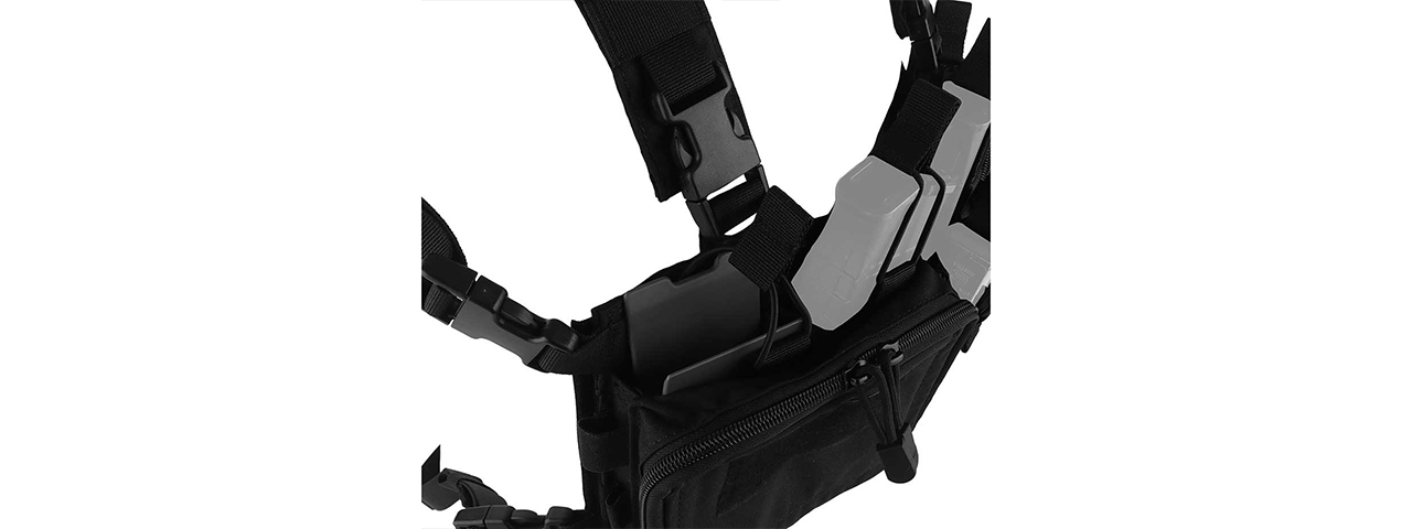 Strategic Style Tactical Chest Rig - (Black)