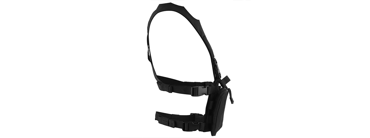 Strategic Style Tactical Chest Rig - (Black)