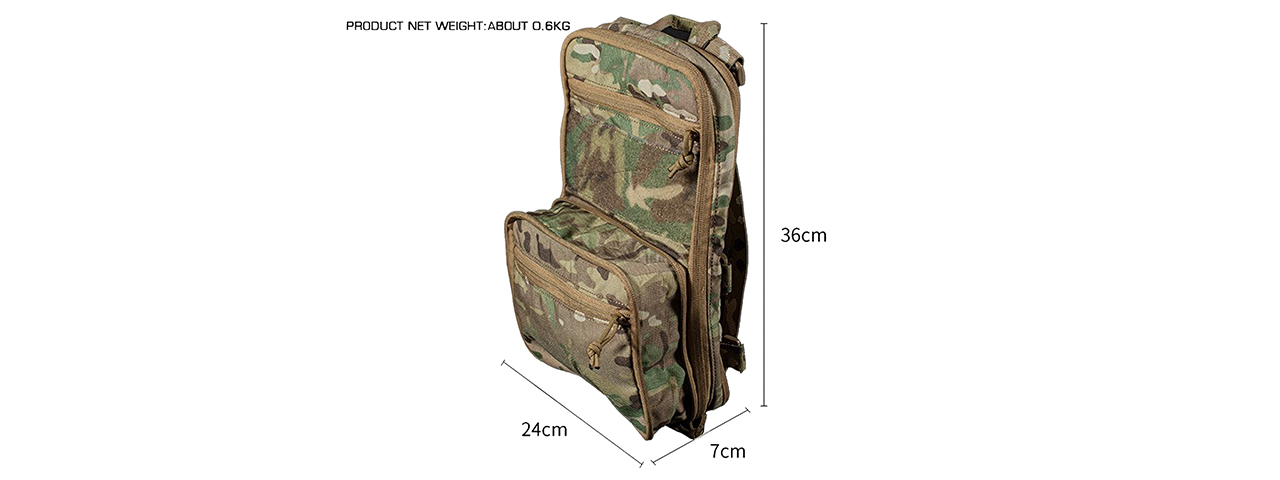 Multipurpose Tactical Backpack 2.0 - (Camo)