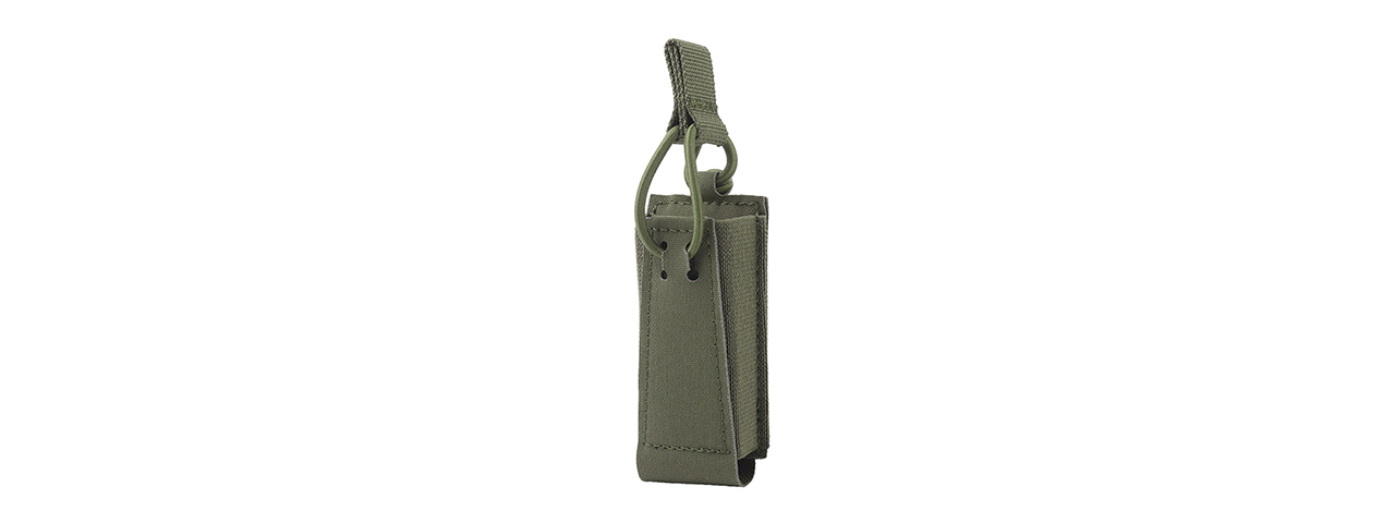 Tactical Assaulter Single Pistol Mag Pouch - (Ranger Green)