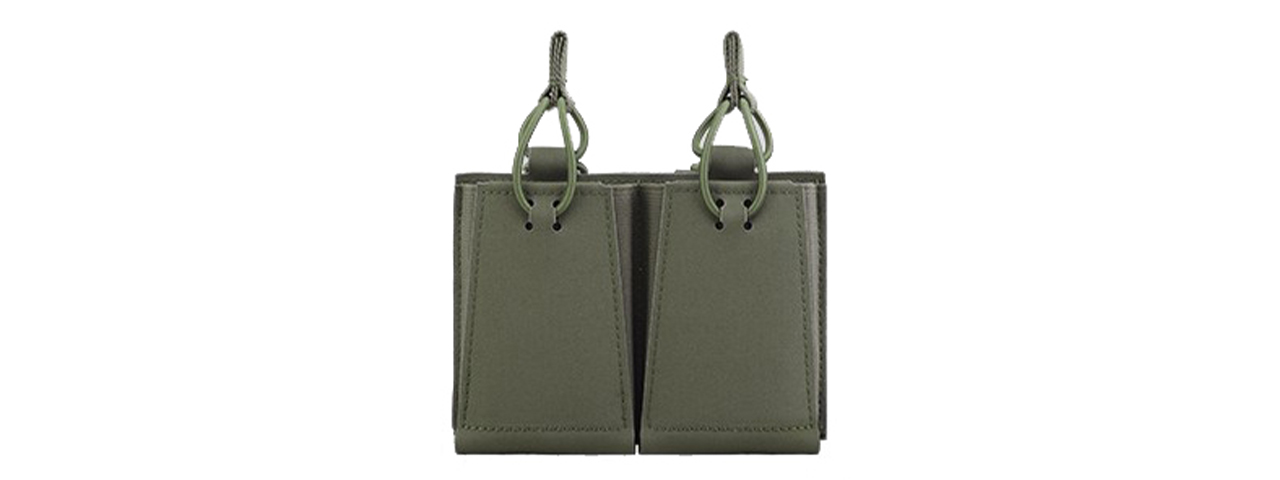 Tactical Assaulter Double AR Mag Pouch - (Ranger Green)