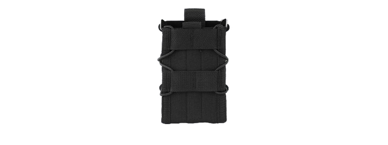 Tiger Type Double Magazine Pouch - (Black)