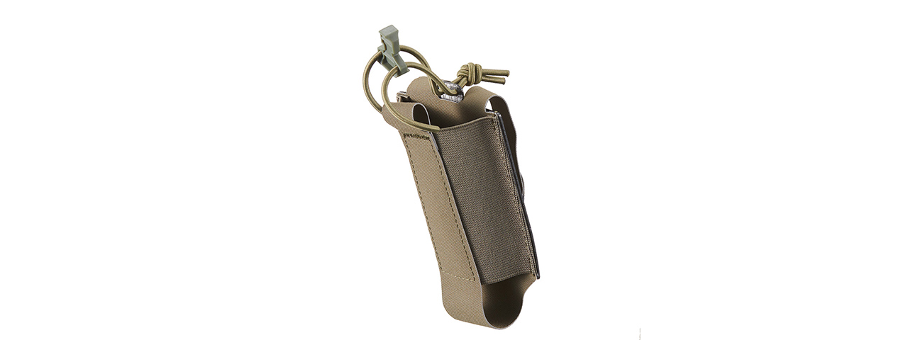 Code 11 Single Elastic AR Mag Pouch - (OD Green)