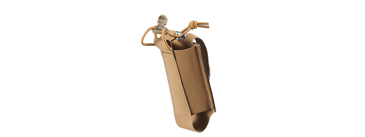 Code 11 Single Elastic AR Mag Pouch - (Tan)