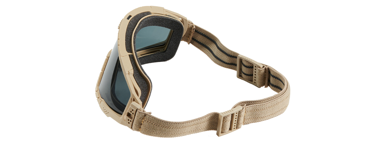 FMA SI Ballistic Goggle 2.0 with Transparent Lens - (Dark Earth)