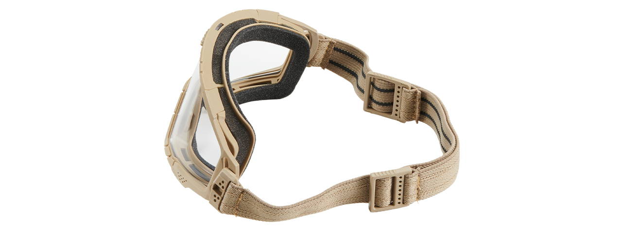 FMA SI Ballistic Goggle 2.0 with Black Lens - (Dark Earth)