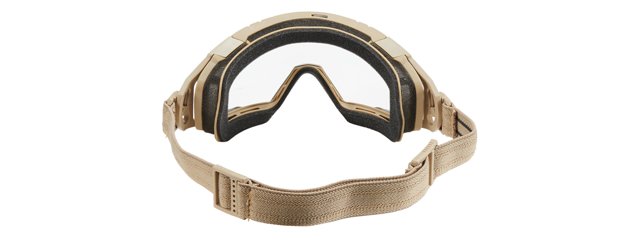 FMA SI Ballistic Goggle 2.0 with Black Lens - (Dark Earth)