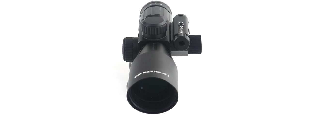 Lancer Tactical Outdoor Hunting Sport 2.5-10x40IR Scope - (Black)