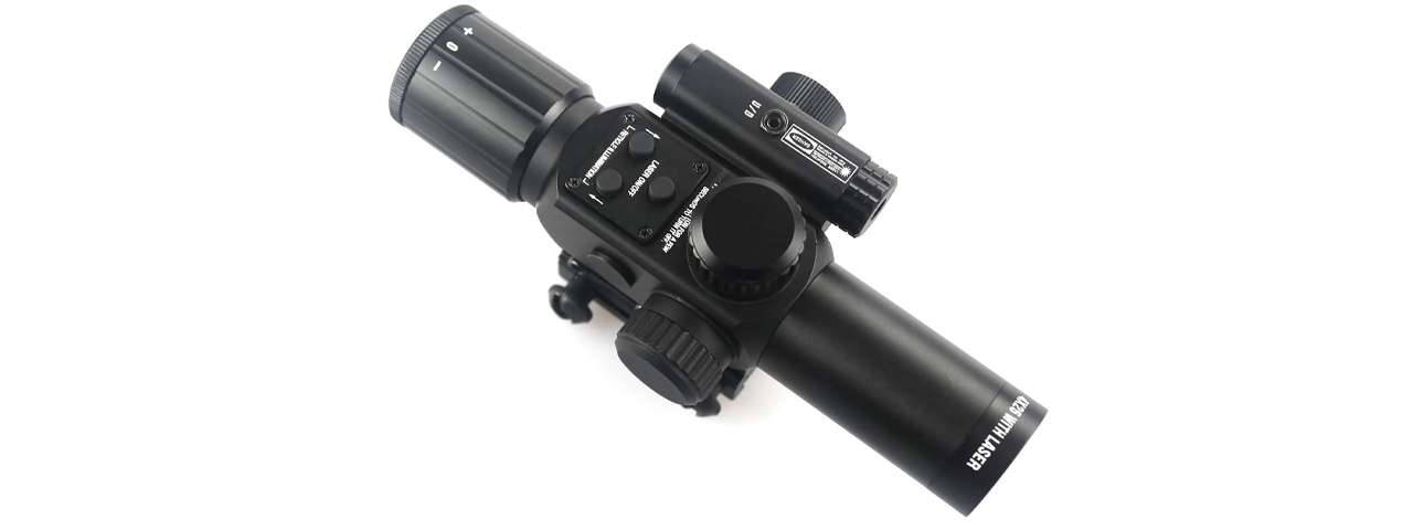 Lancer Tactical 4x25IR Short-Range Outdoor Hunting Scope - (Black)