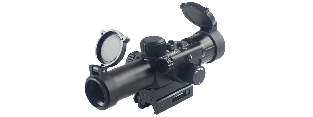 Lancer Tactical 4x25IR Short-Range Outdoor Hunting Scope - (Black)