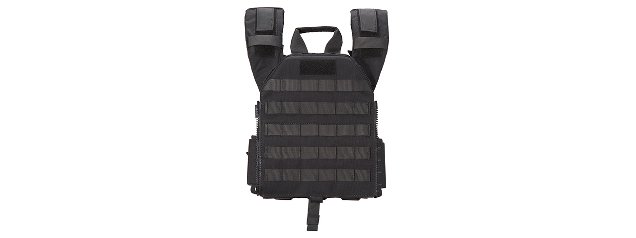 Lancer Tactical 2018 Front/Back Pro Plate Carrier - (Black)