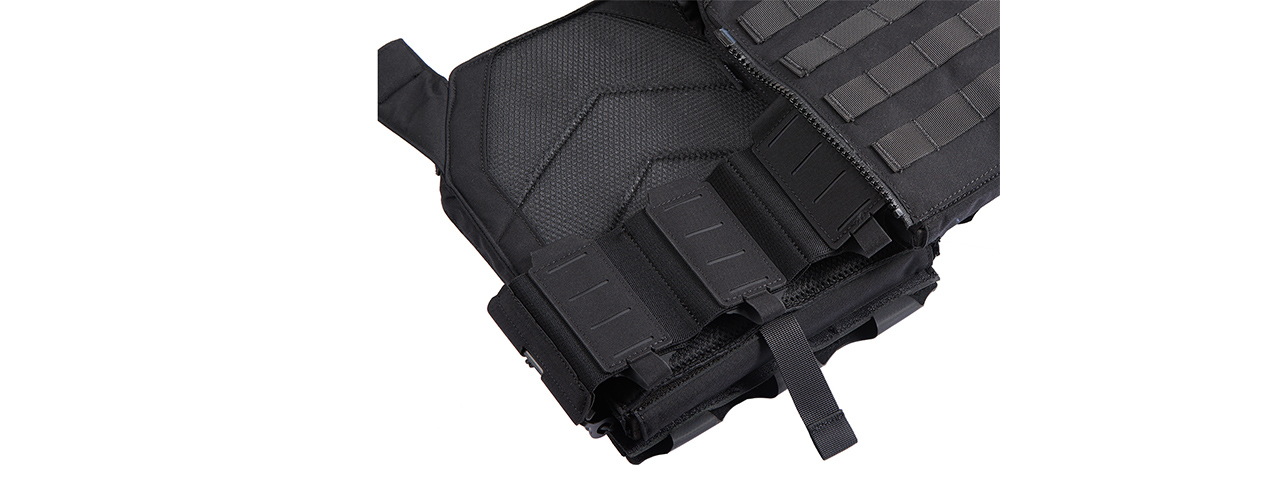 Lancer Tactical 2018 Front/Back Pro Plate Carrier - (Black)