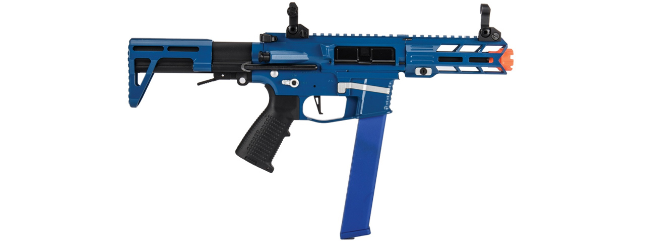 Classic Army Nemesis X9 PDW SMG AEG (Blue / Silver)