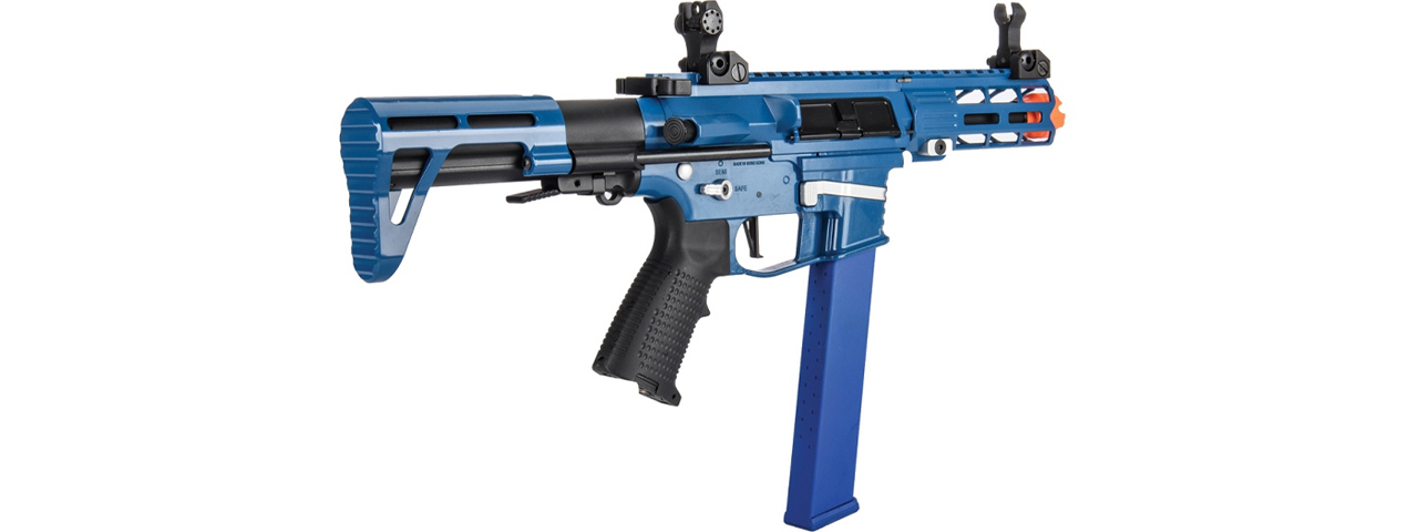 Classic Army Nemesis X9 PDW SMG AEG (Blue / Silver)