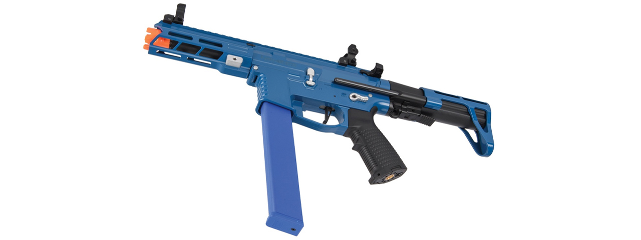 Classic Army Nemesis X9 PDW SMG AEG (Blue / Silver)