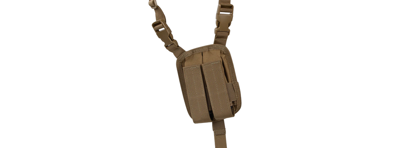 Condor Outdoor Vertical Shoulder Holster - (Tan)