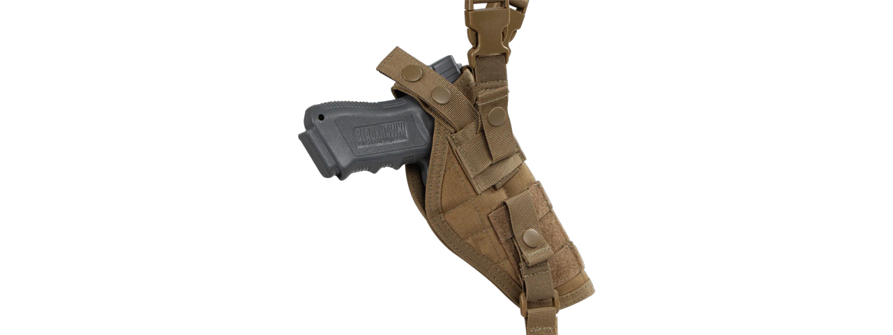 Condor Outdoor Vertical Shoulder Holster - (Tan)