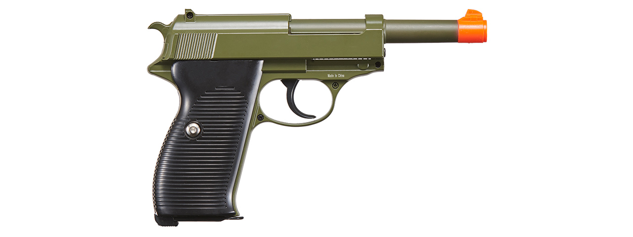 Galaxy G21 Airsoft Metal Spring Pistol - (OD Green)