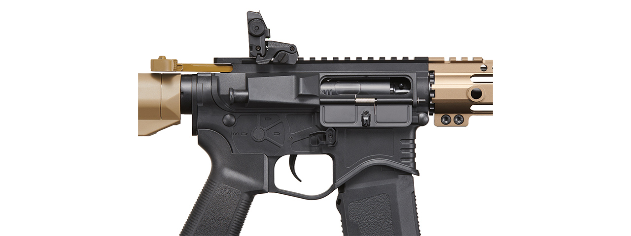 Golden Eagle Combat AR 7'' AEG Airsoft Rifle - (Two-Tone)