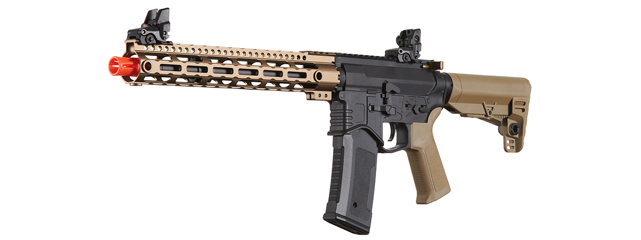 Golden Eagle Combat AR 12.5'' AEG Airsoft Rifle - (Two-Tone)