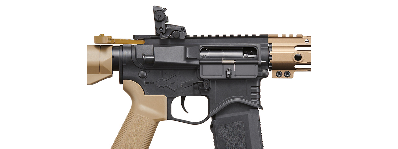 Golden Eagle Combat AR 12.5'' AEG Airsoft Rifle - (Two-Tone)