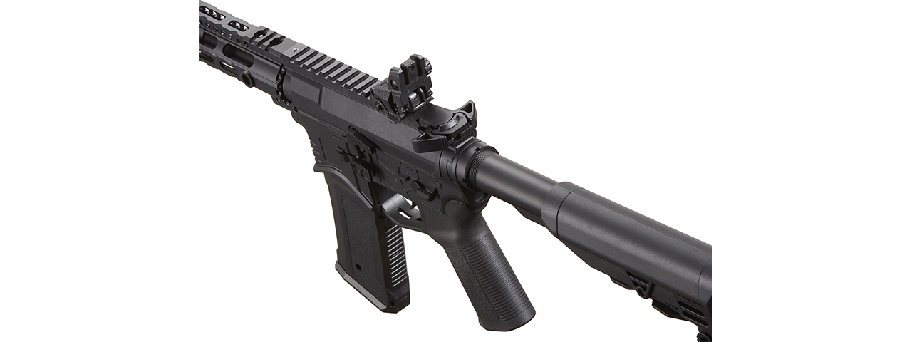 Golden Eagle Combat AR 12.5'' AEG Airsoft Rifle - (Black)