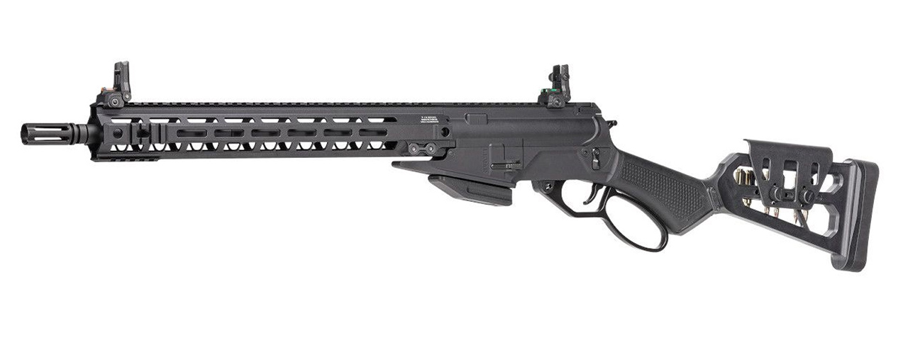 G&G LEVAR15 GBB Airsoft Rifle - (Black)