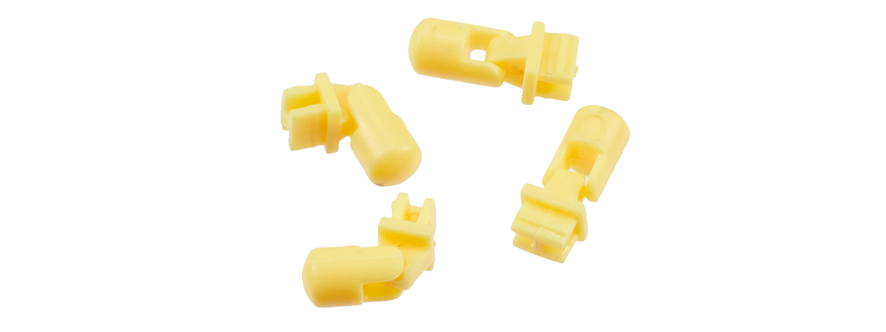 Hexmag Airsoft HexID Hexgon Latchplates Followers - HAZARD YELLOW