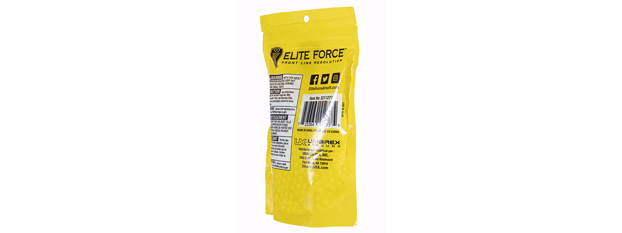 Elite Force Tracer BBs 1,000 Count .20G - (White)