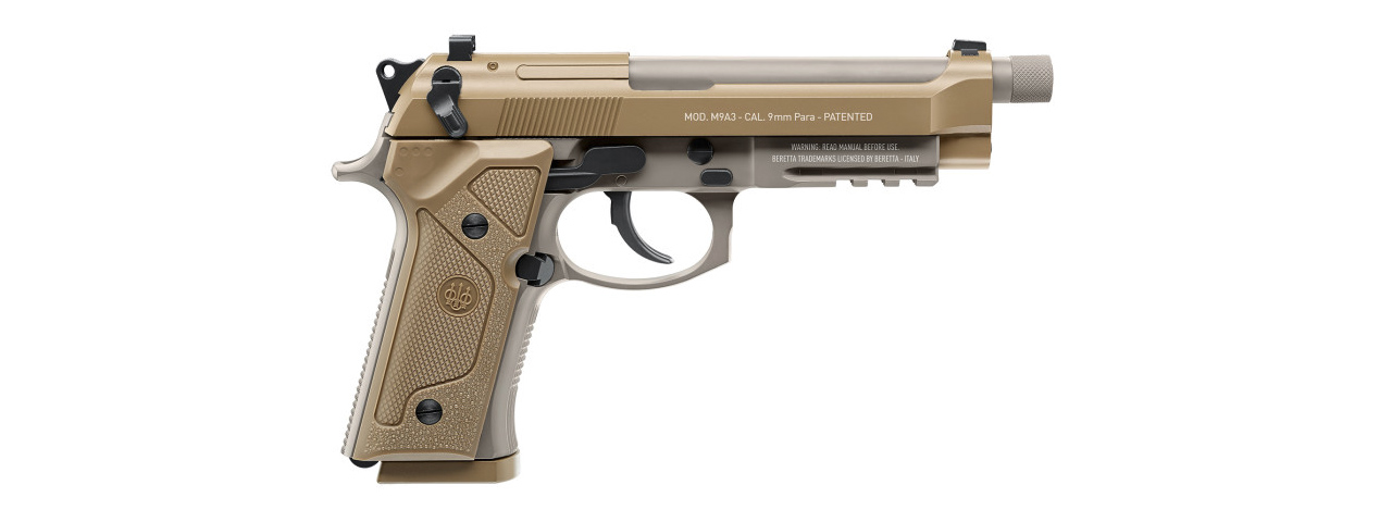 Umarex Beretta M9A3 Full Auto .177 Caliber CO2 GBB Pistol - (Tan)