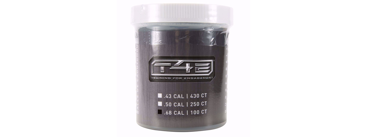 T4E Rubber Ammo for .68 Caliber Rounds - (Black)