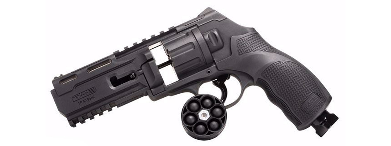 Umarex T4E TR 50 Gen 2 Paintball Marker Revolver - (Black)