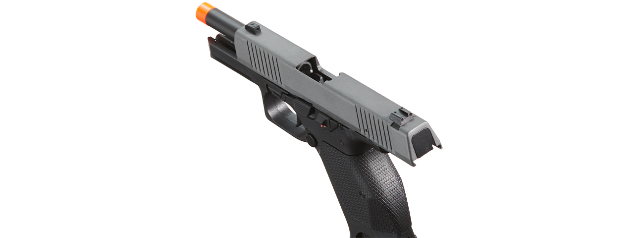 Kizuna Works KW-15K Gas Blowback Airsoft Pistol - (Metal/Cerakote Gray)