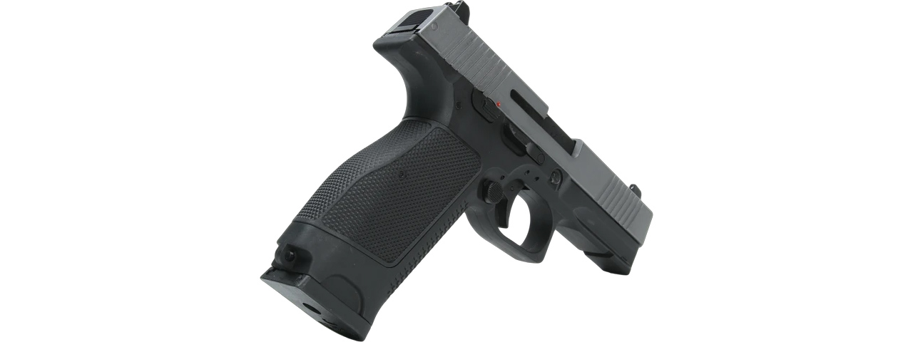 Kizuna Works MKW Full Sized Gas Blowback Airsoft Pistol - (Metal/Cerakote Gray)