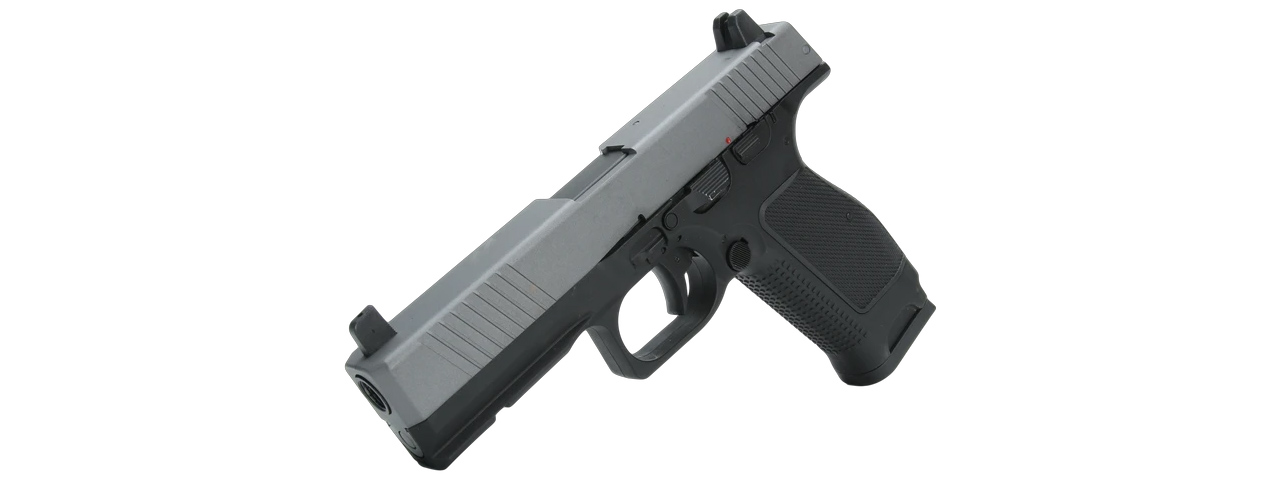 Kizuna Works MKW Full Sized Gas Blowback Airsoft Pistol - (Metal/Cerakote Gray)